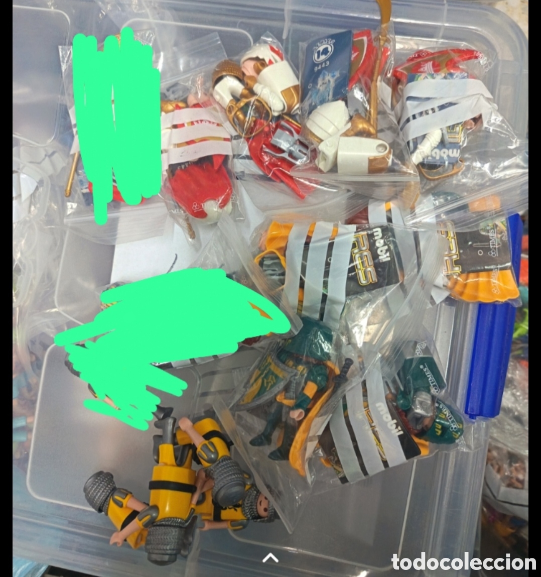 Playmobil: LOTE 4 SOLDADOS DEL LEON , 4 MEDIEVLAES SERIE 13 Y 4 MEDIEVALES SERIE 14