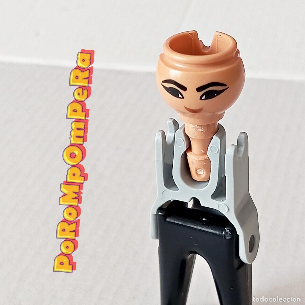 Playmobil: PLAYMOBIL CABEZA BRONCEADA CEJA NEGRA MAQUILLAJE RAYA OJOS CUSTOM/COMPLETAR CLEOPATRA EGIPCIA FF