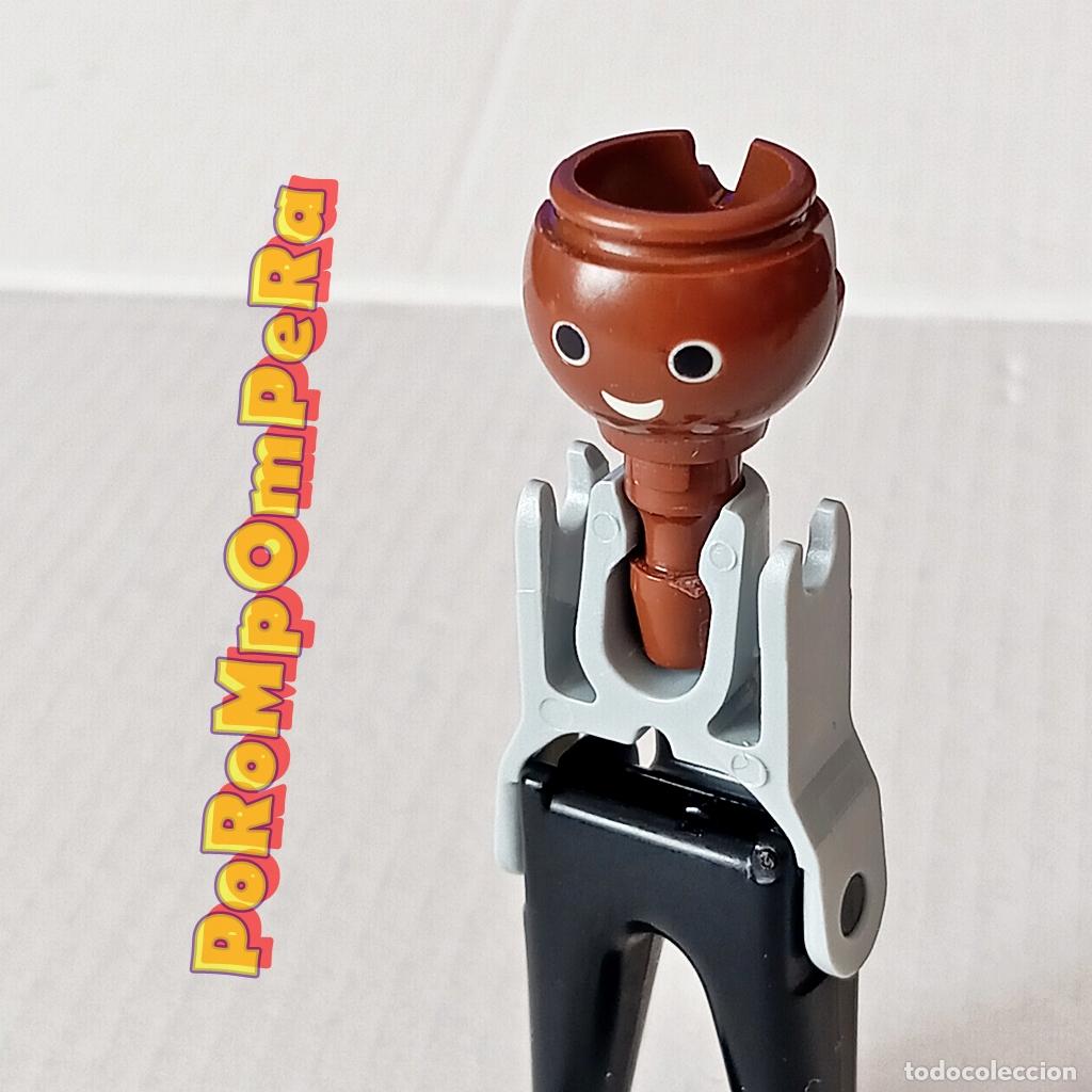 Playmobil: PLAYMOBIL CABEZA PIEL NEGRA CUSTOM/COMPLETAR FF