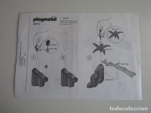 Playmobil: DIFICIL PLANO DE MONTAJE INSTRUCCIONES EXPLORADORES EN CANOA OESTE 3875 PLAYMOBIL