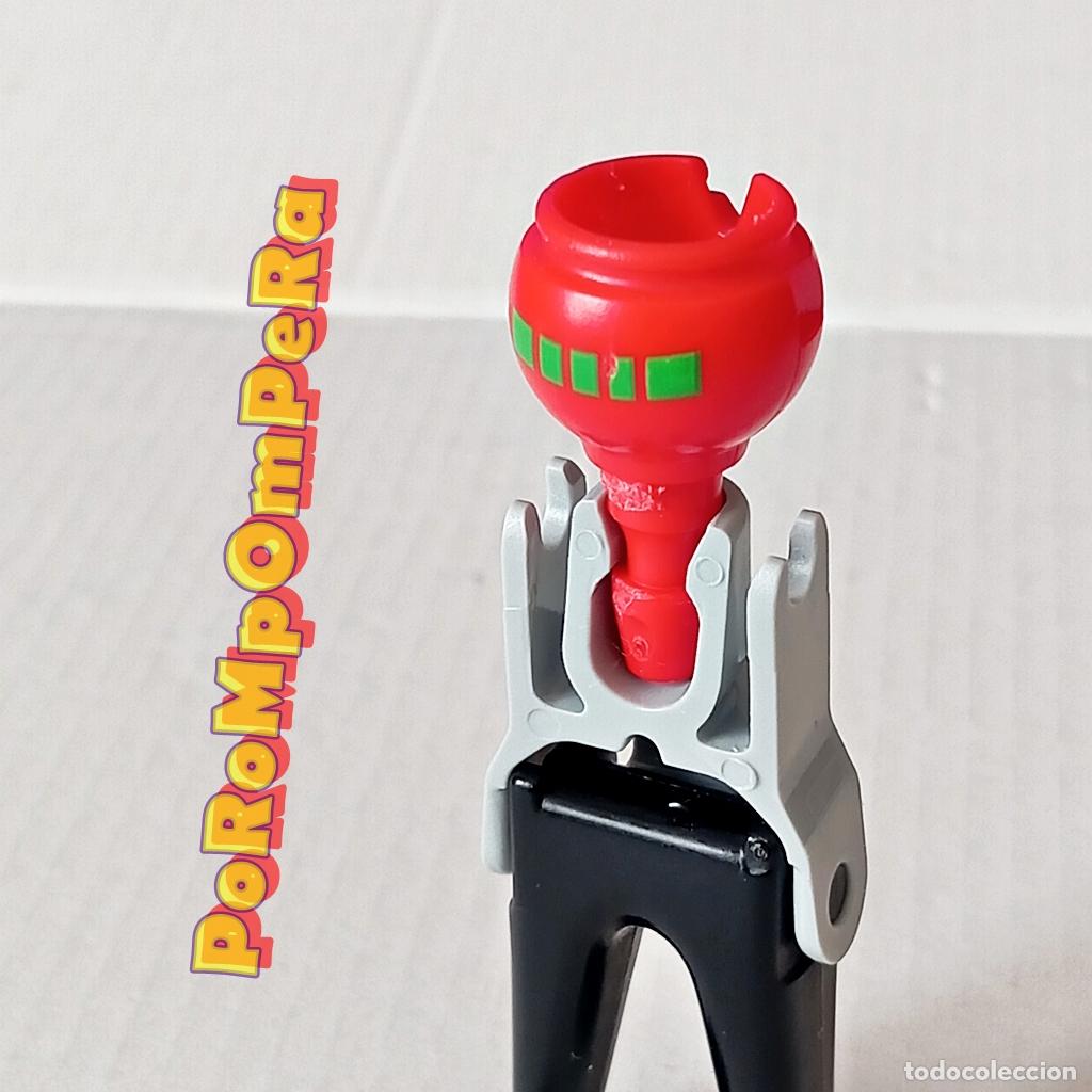 Playmobil: PLAYMOBIL CABEZA ROJA EXTRATERRESTRE 4741 ALIEN ALIEN&Iacute;GENA MARCIANO ROBOT CUSTOM/COMPLETAR FF