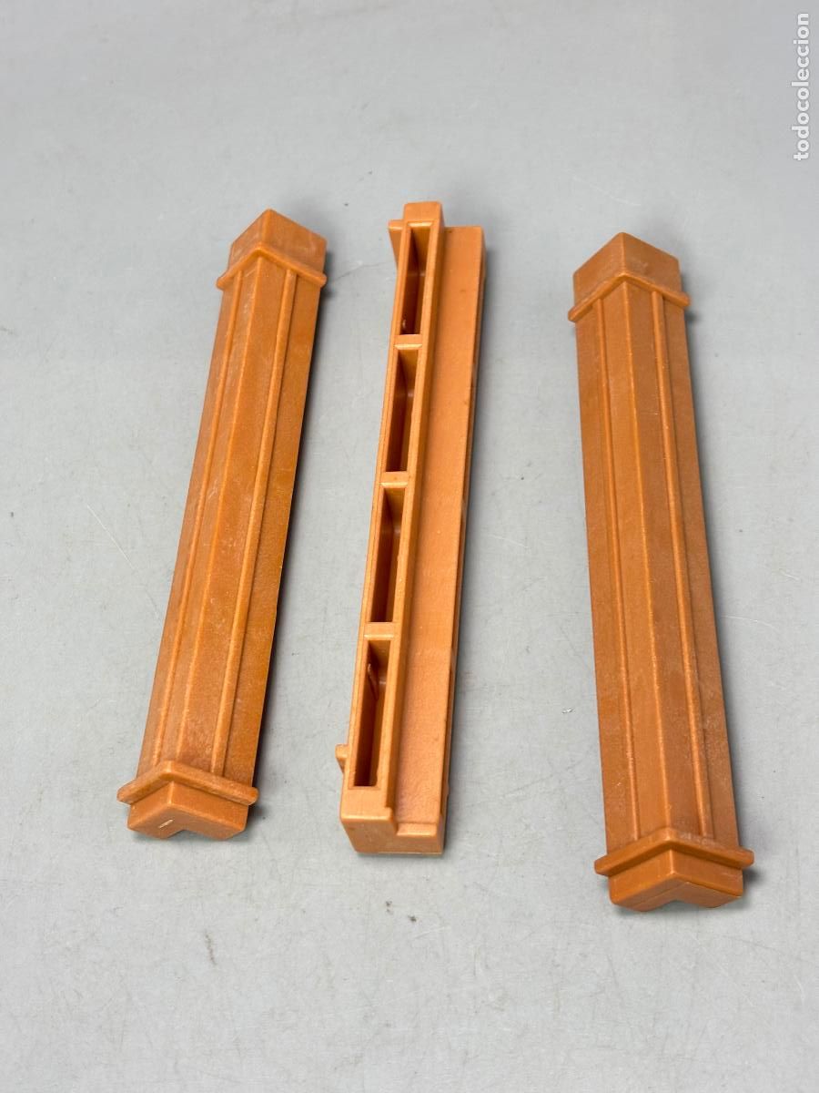 Playmobil: Playmobil lote pilar uni&oacute;n pared casa estaci&oacute;n granja rancho oeste