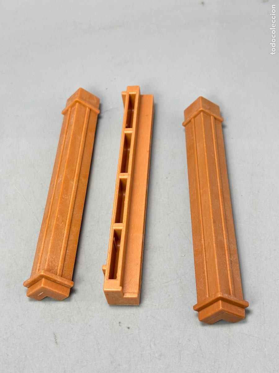 Playmobil: Playmobil lote pilar uni&oacute;n pared casa estaci&oacute;n granja rancho oeste