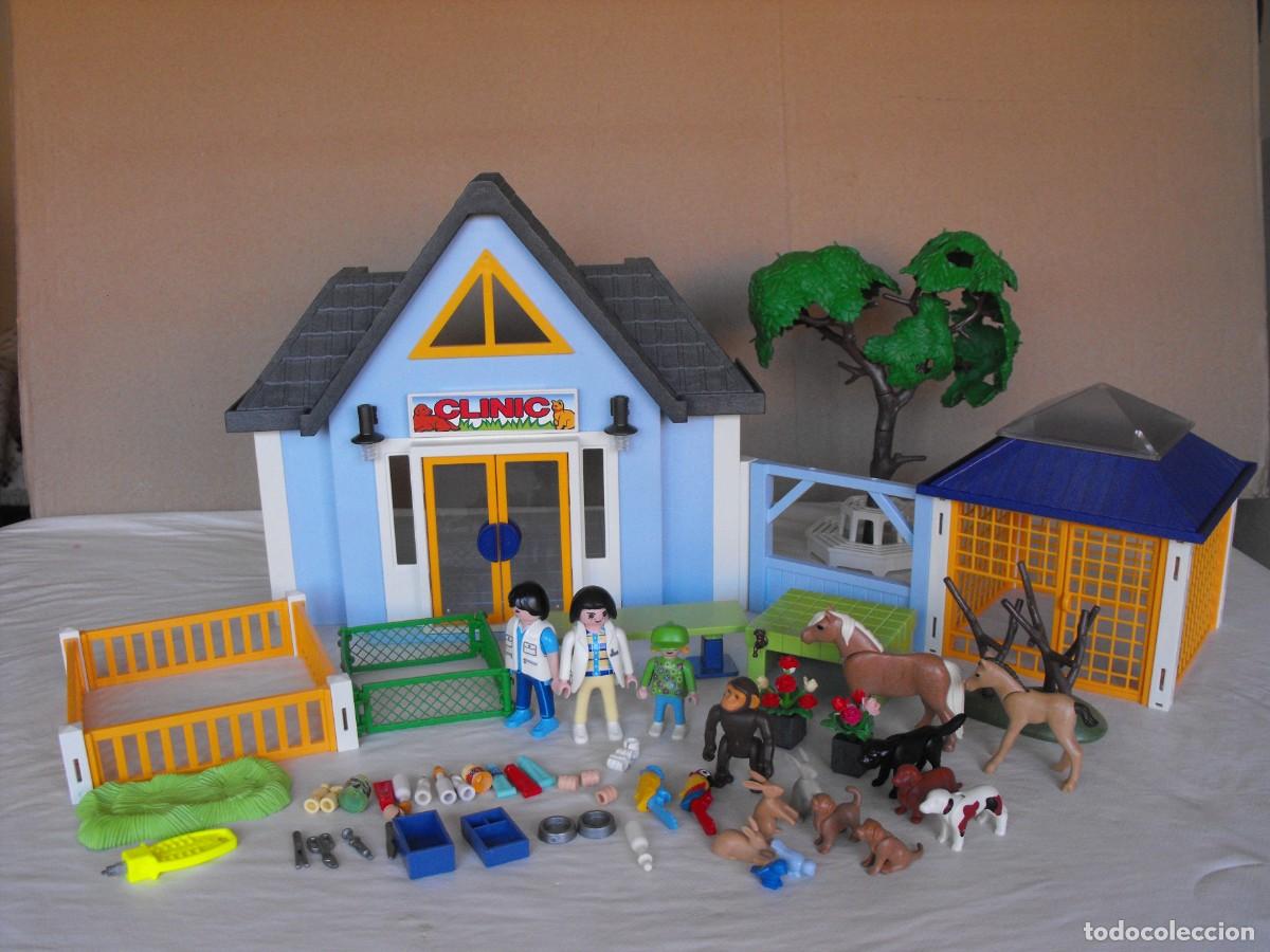Playmobil: PLAYMOBIL. Cl&iacute;nica veterinaria. Ref. 4343. Muy completa.