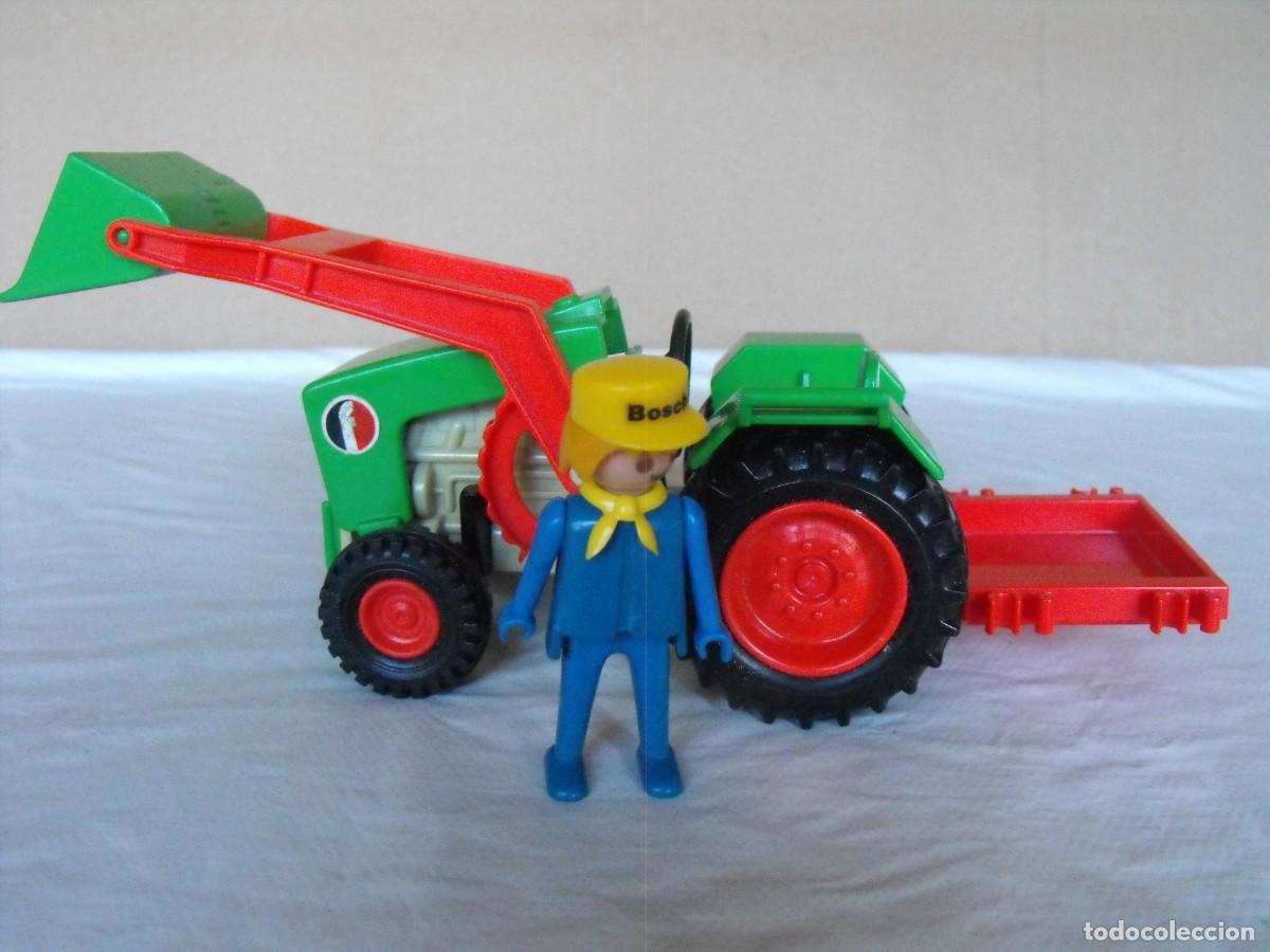 Playmobil: PLAYMOBIL. FAMOBIL Tractor. Ref.3207. Primera &eacute;poca.
