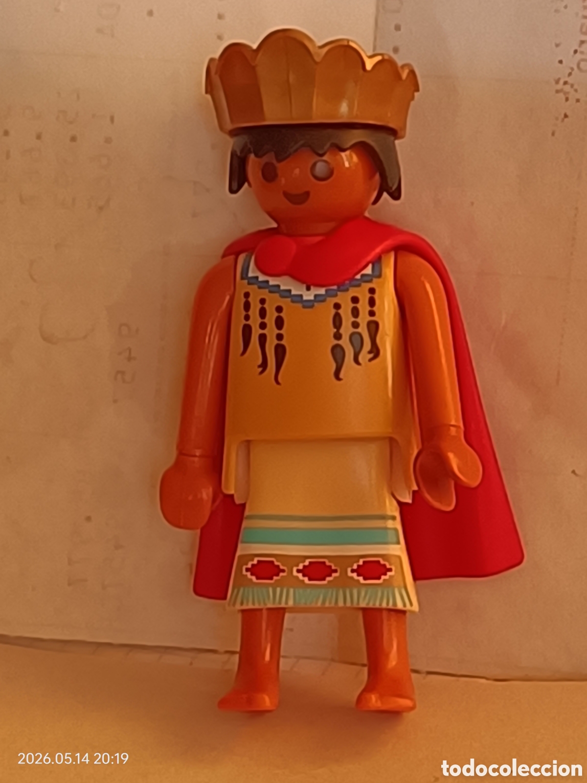 Playmobil: PLAYMOBIL FIGURA EMPERADOR INCA