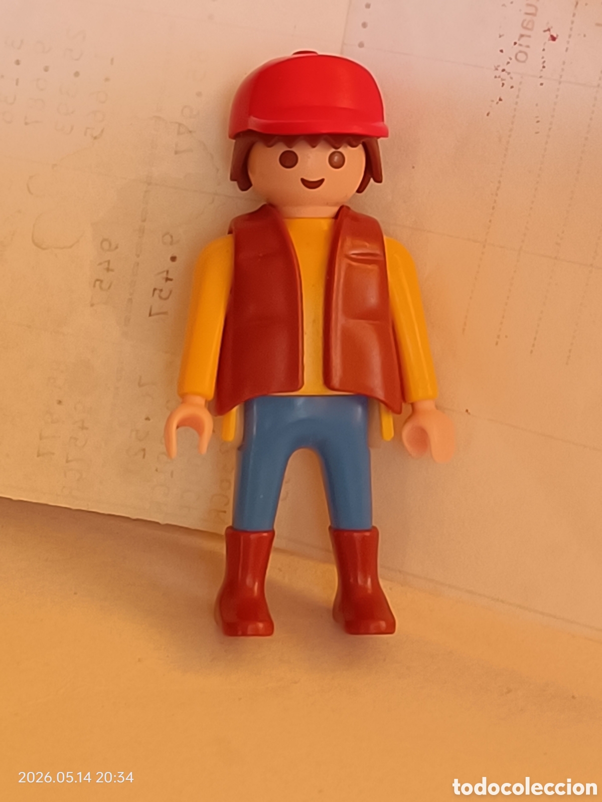 Playmobil: PLAYMOBIL FIGURA HOMBRE CON CHALECO