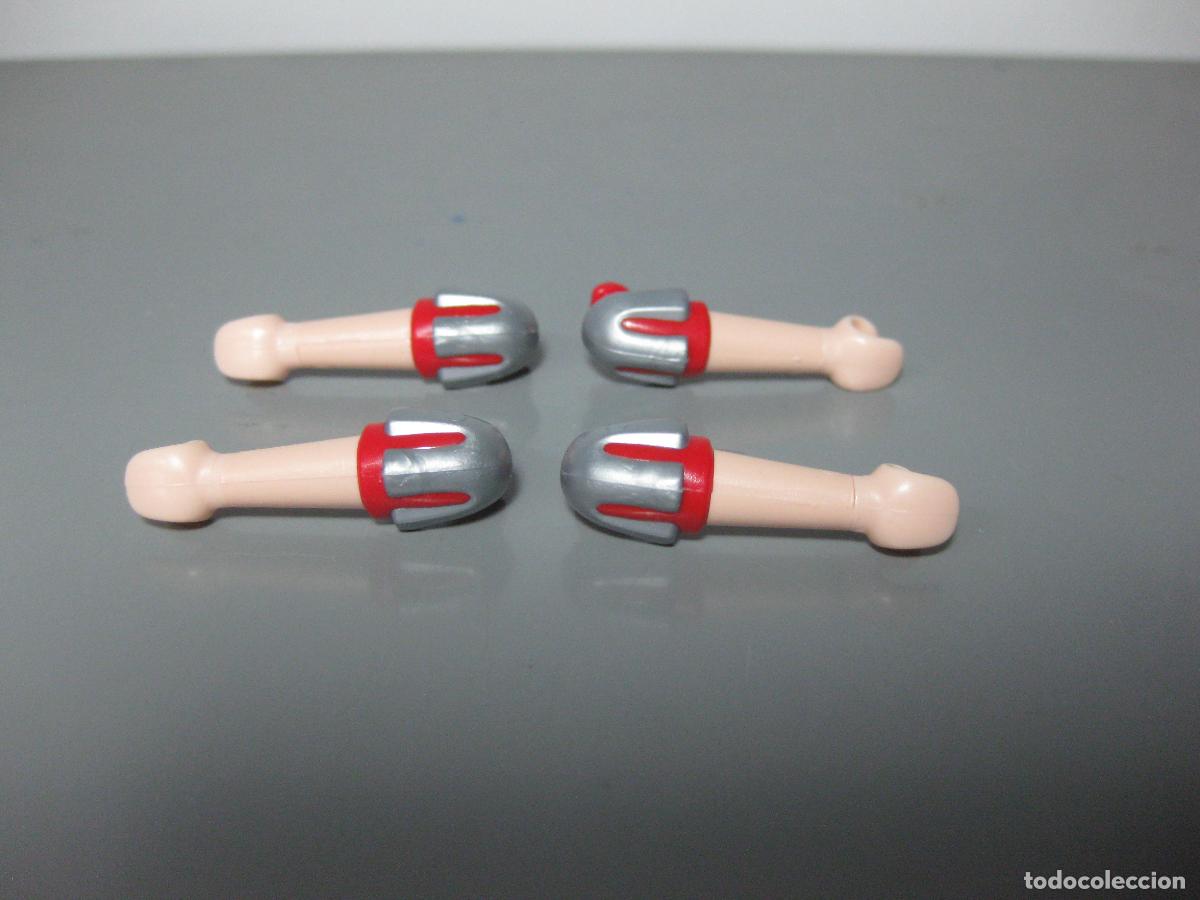 Playmobil: playmobil lote 4 brazos romano recambio legionario, soldado centurion