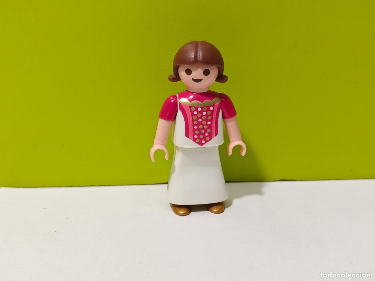 Playmobil: playmobil figura ni&ntilde;a princesa, victoriano, medieval, &aacute;ngeles, Navidad, portal bel&eacute;n, castillo, city