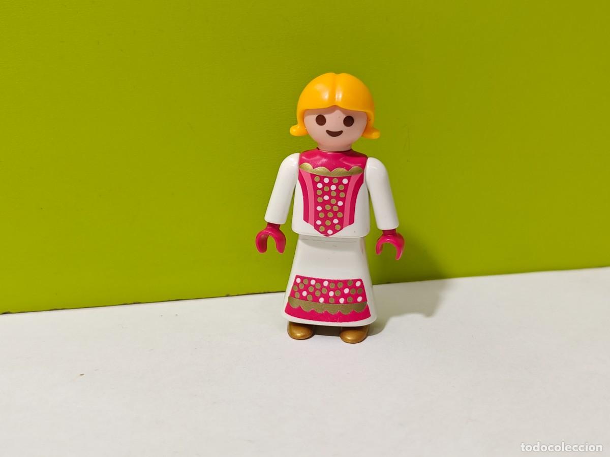 Playmobil: playmobil figura ni&ntilde;a princesa, victoriano, medieval, &aacute;ngeles, Navidad, portal bel&eacute;n, castillo, city