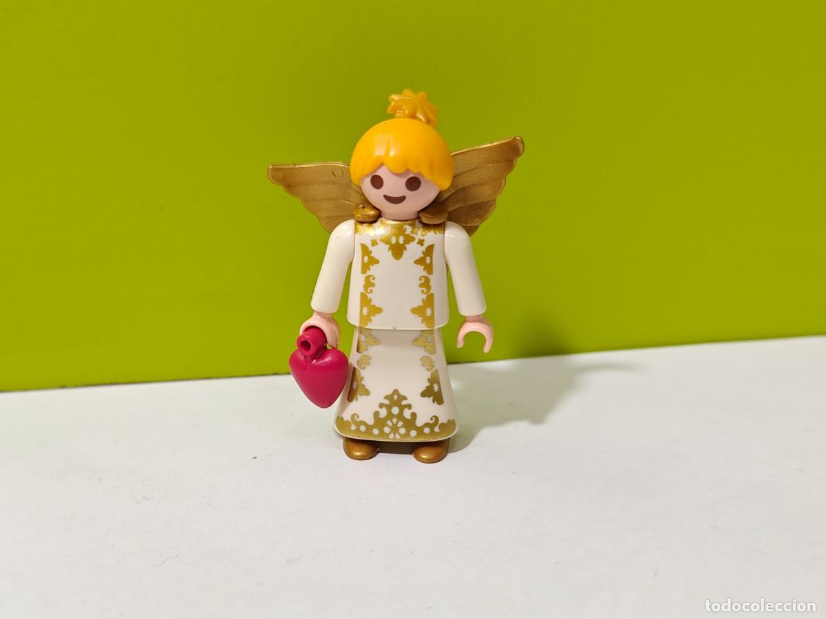 Playmobil: Playmobil figura ni&ntilde;a &aacute;ngel, navidad, Bel&eacute;n, reyes magos, pastor, pap&aacute; Noel, vaca, buey, No&eacute;, city.