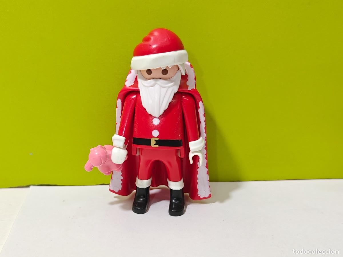 Playmobil: Playmobil figura hombre pap&aacute; Noel, navidad, Bel&eacute;n, trineo, renos, duendes, gnomos, regalos, city...