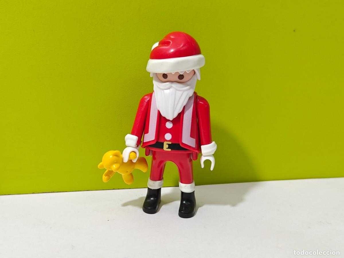 Playmobil: Playmobil figura hombre pap&aacute; Noel, navidad, Bel&eacute;n, trineo, renos, duendes, gnomos, regalos, city...