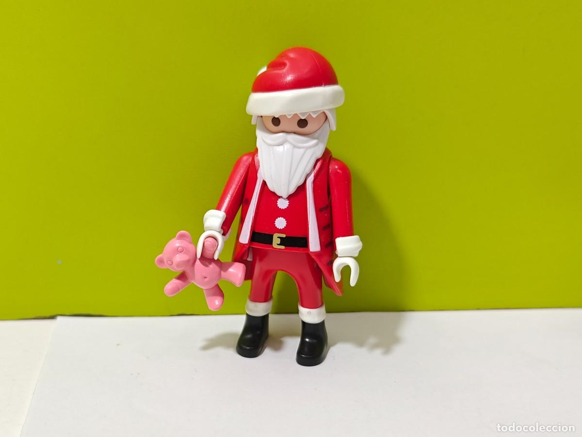 Playmobil: Playmobil figura hombre pap&aacute; Noel, navidad, Bel&eacute;n, trineo, renos, duendes, gnomos, regalos, city...