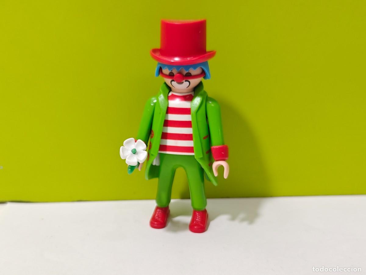 Playmobil: playmobil figura hombre payaso, circo, cumplea&ntilde;os, fieras, trapecistas, victoriano, carpa, city...