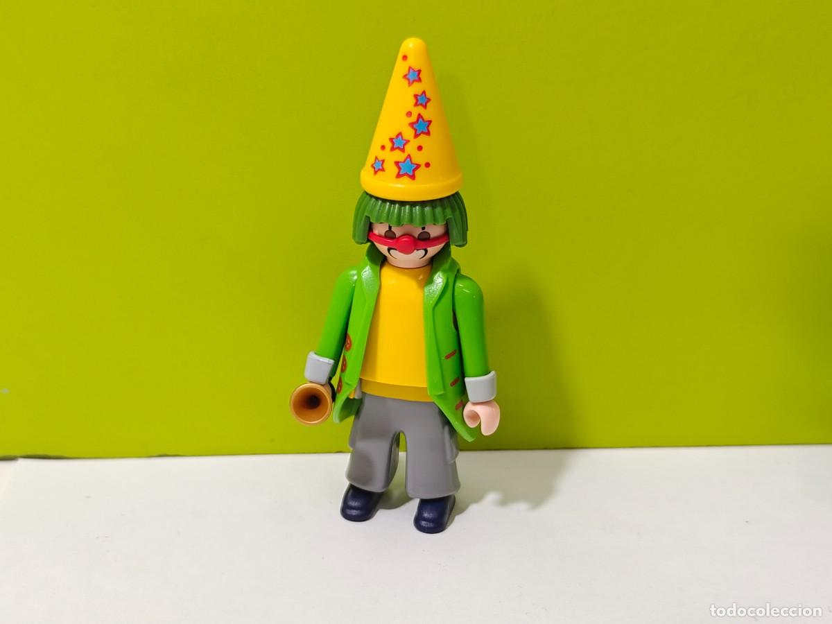 Playmobil: playmobil figura hombre payaso, circo, cumplea&ntilde;os, fieras, trapecistas, victoriano, carpa, city...