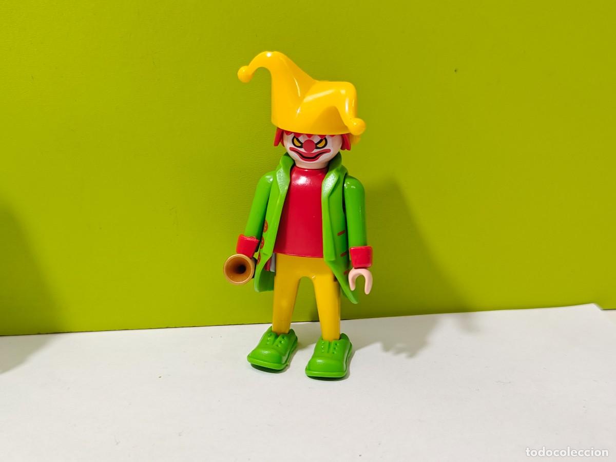 Playmobil: playmobil figura hombre payaso-buf&oacute;n, medieval, terror, halloween, circo, fieras, trapecistas