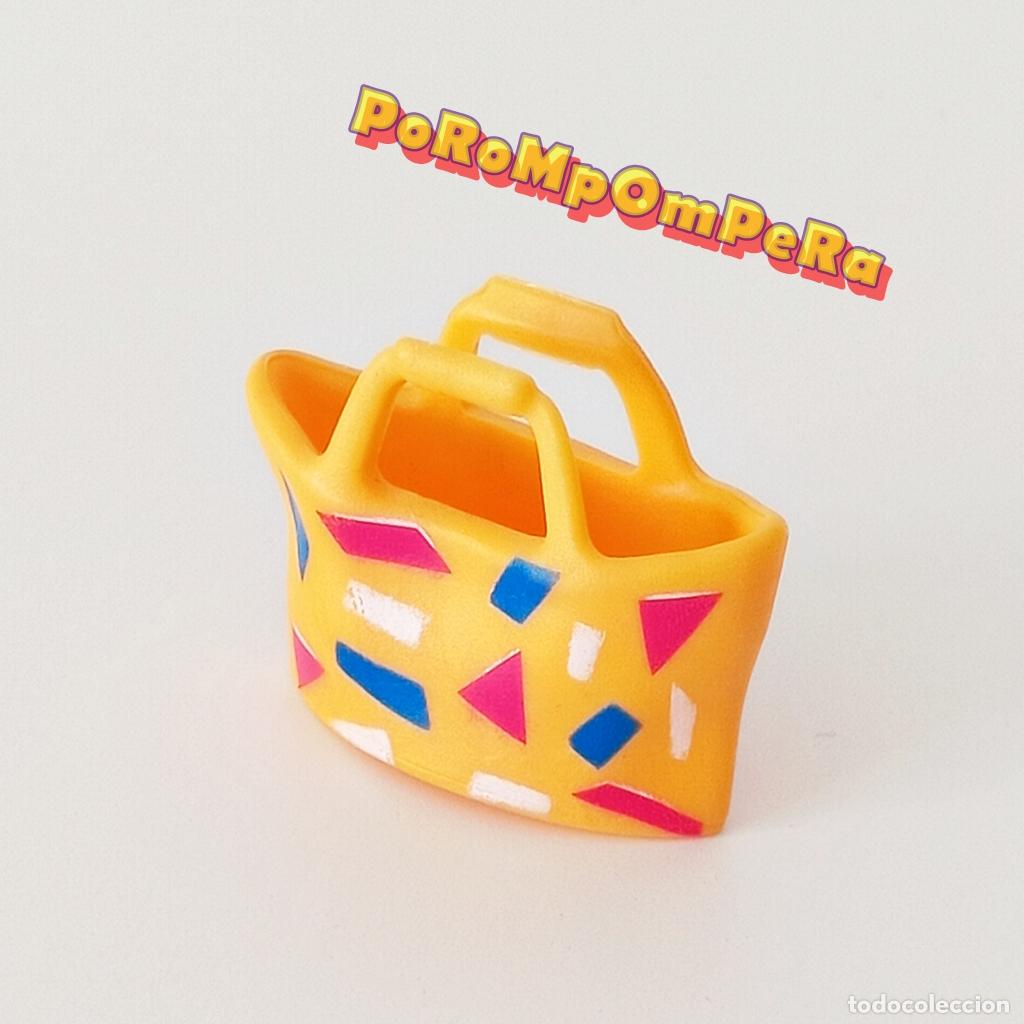 Playmobil: PLAYMOBIL BOLSO MUJER AMARILLO-MOSTAZA 4015 4858 5130 6345 ? COMPRA PLAYA PISCINA S8