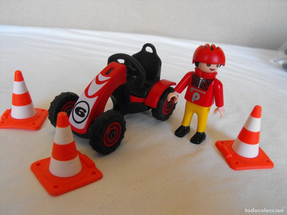Playmobil: PLAYMOBIL. Ni&ntilde;o con kart. De la ref. 4759.