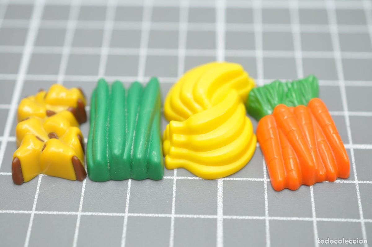 Playmobil: WSK059 Playmobil, 4 frutas y verduras