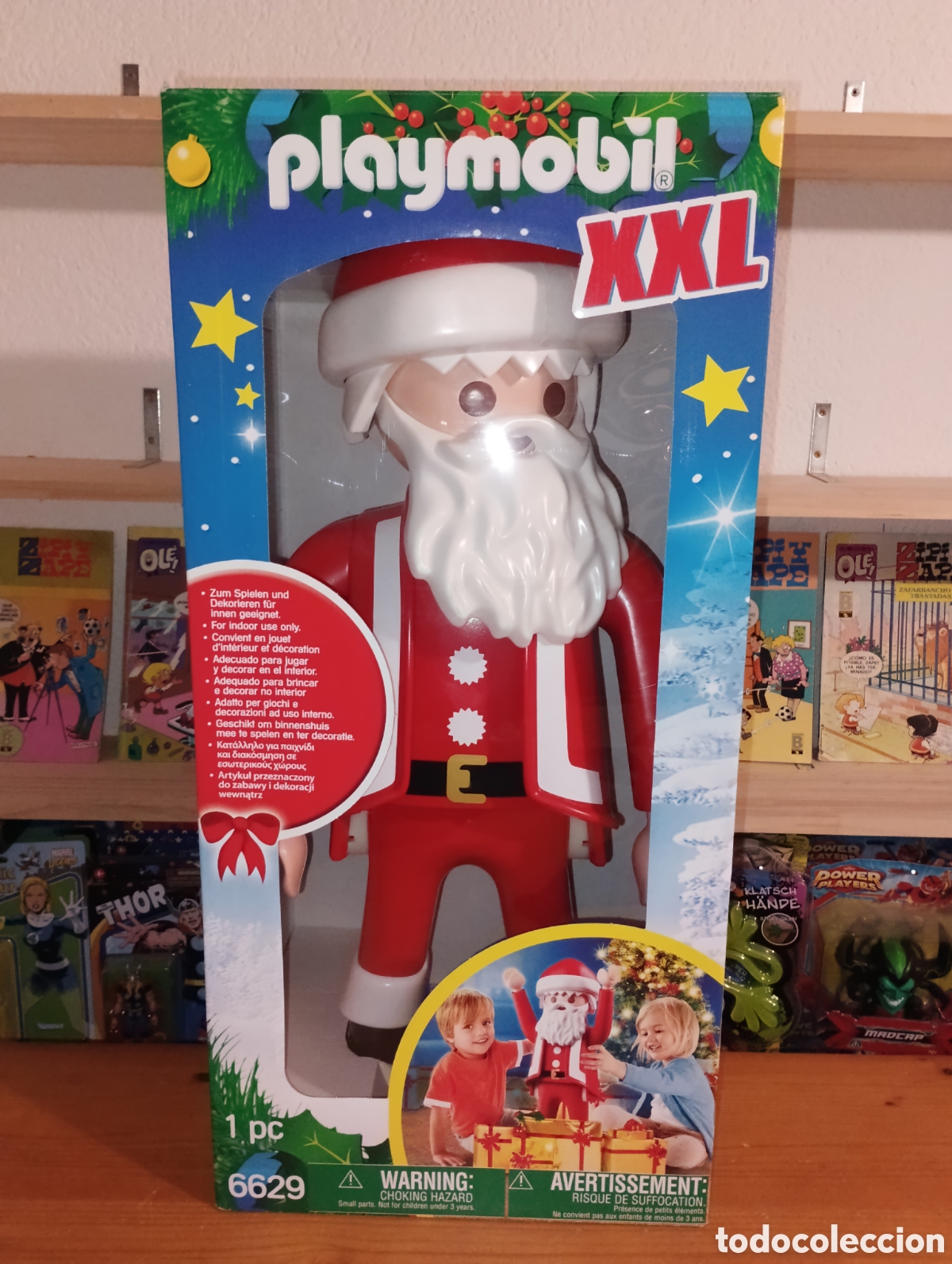 Playmobil: Precintado Playmobil Pap&aacute; Noel XXL 6629 Santa Claus