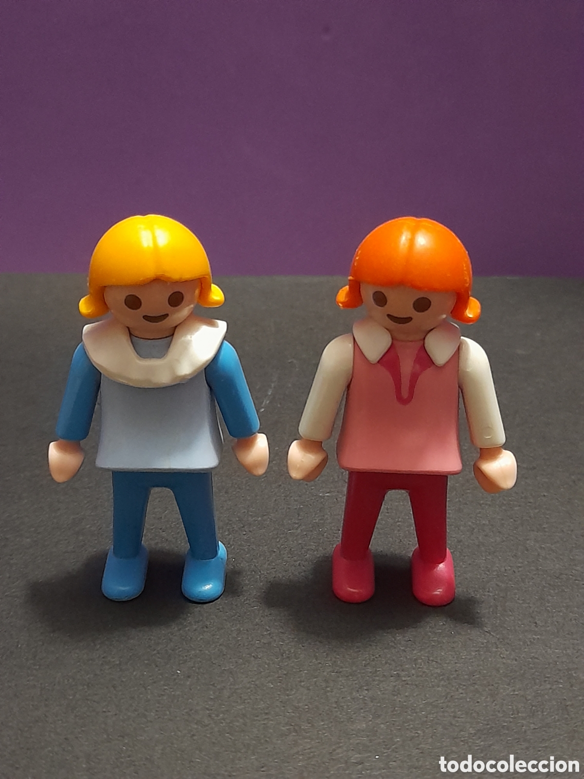 Playmobil: Playmobil figuras, dos ni&ntilde;as victorianas