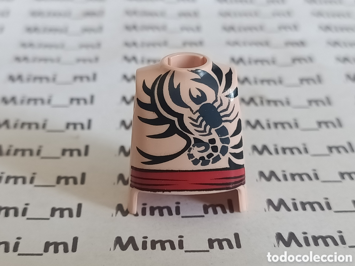 Playmobil: Playmobil torso hombre tatuajes asi&aacute;tico recambios figuras