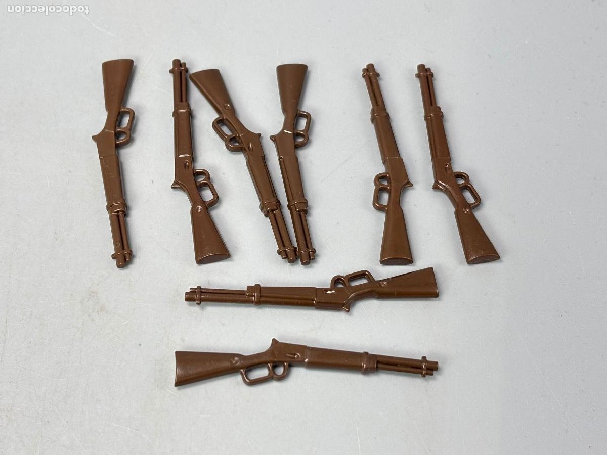 Playmobil: Playmobil lote rifle oeste vaquero soldado