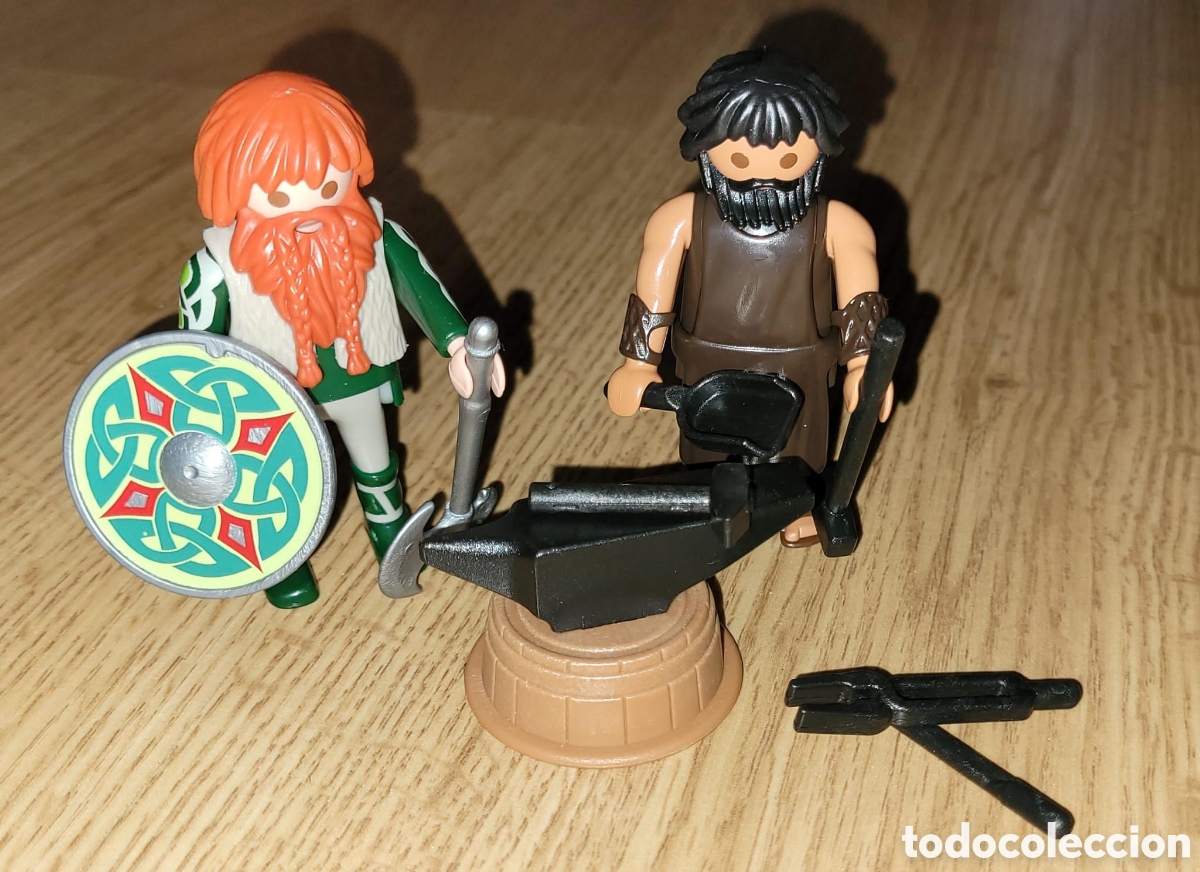 Playmobil: Playmobil Herrero Medieval con Vikingo