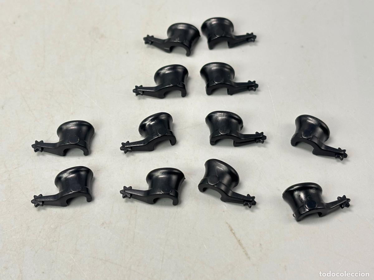 Playmobil: Playmobil lote espuelas negra vaquero bandido oeste