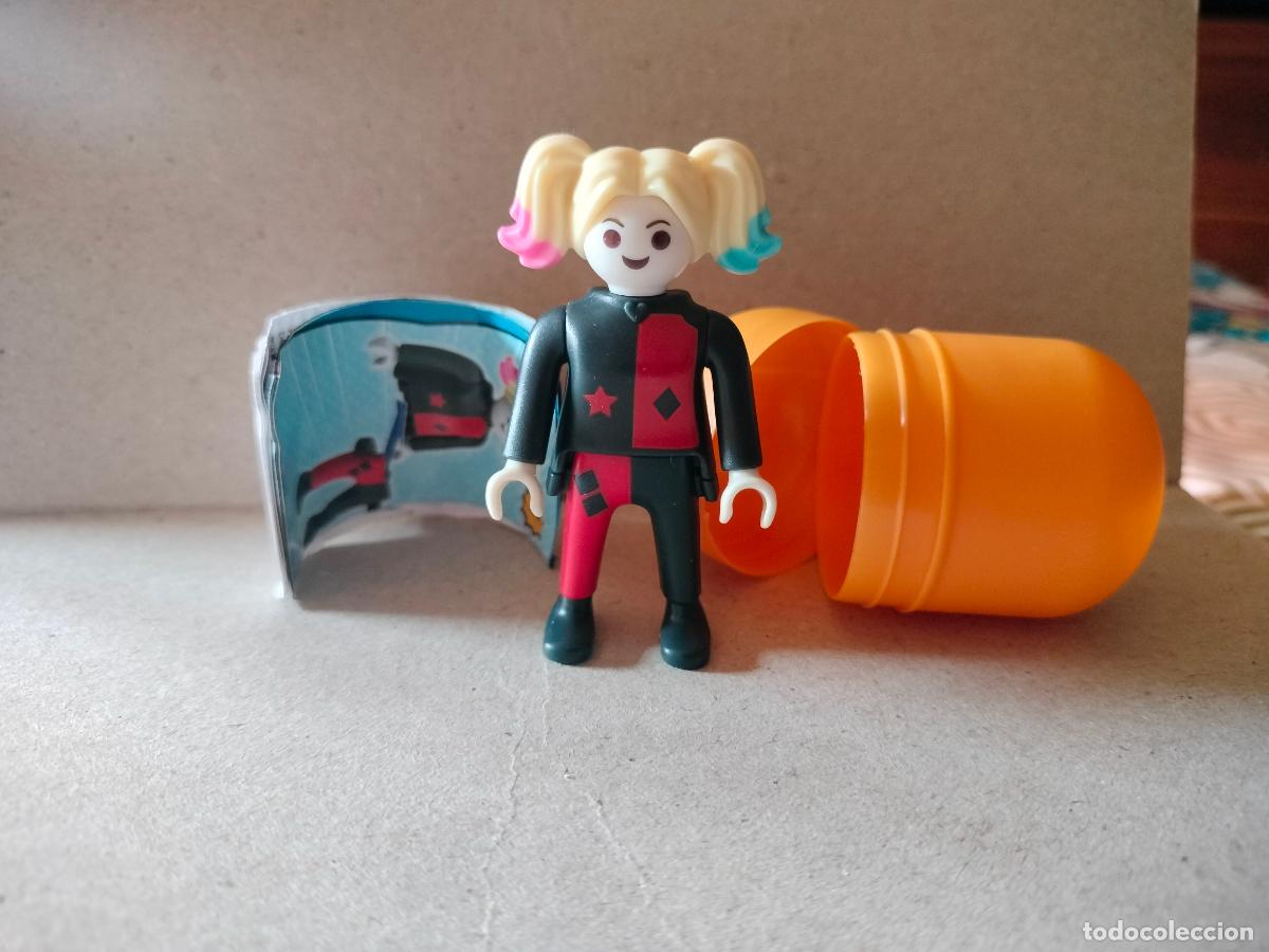 Playmobil: PLAYMOBIL HARLEY QUINN KINDER SORPRESA SUPERHEROE VER FOTOS