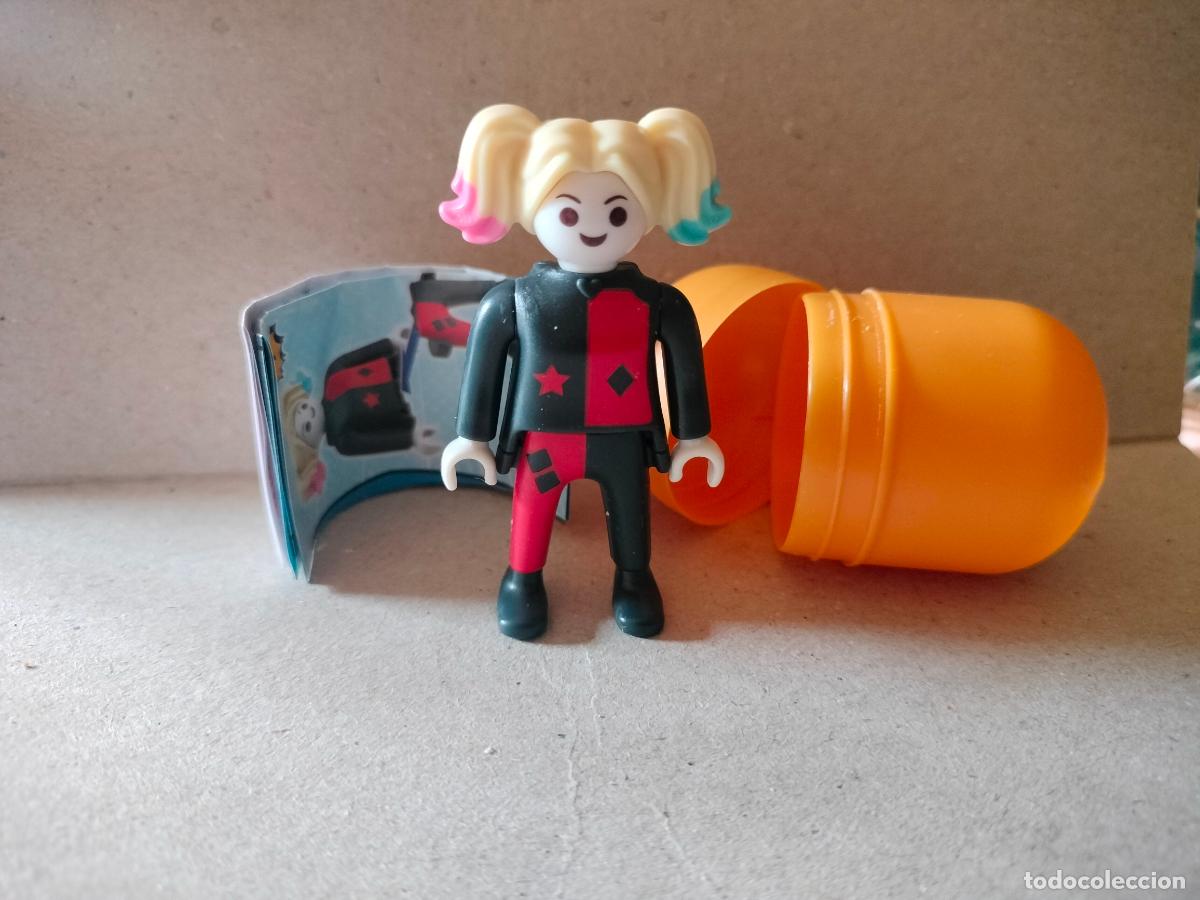 Playmobil: PLAYMOBIL HARLEY QUINN KINDER SORPRESA SUPERHEROE VER FOTOS
