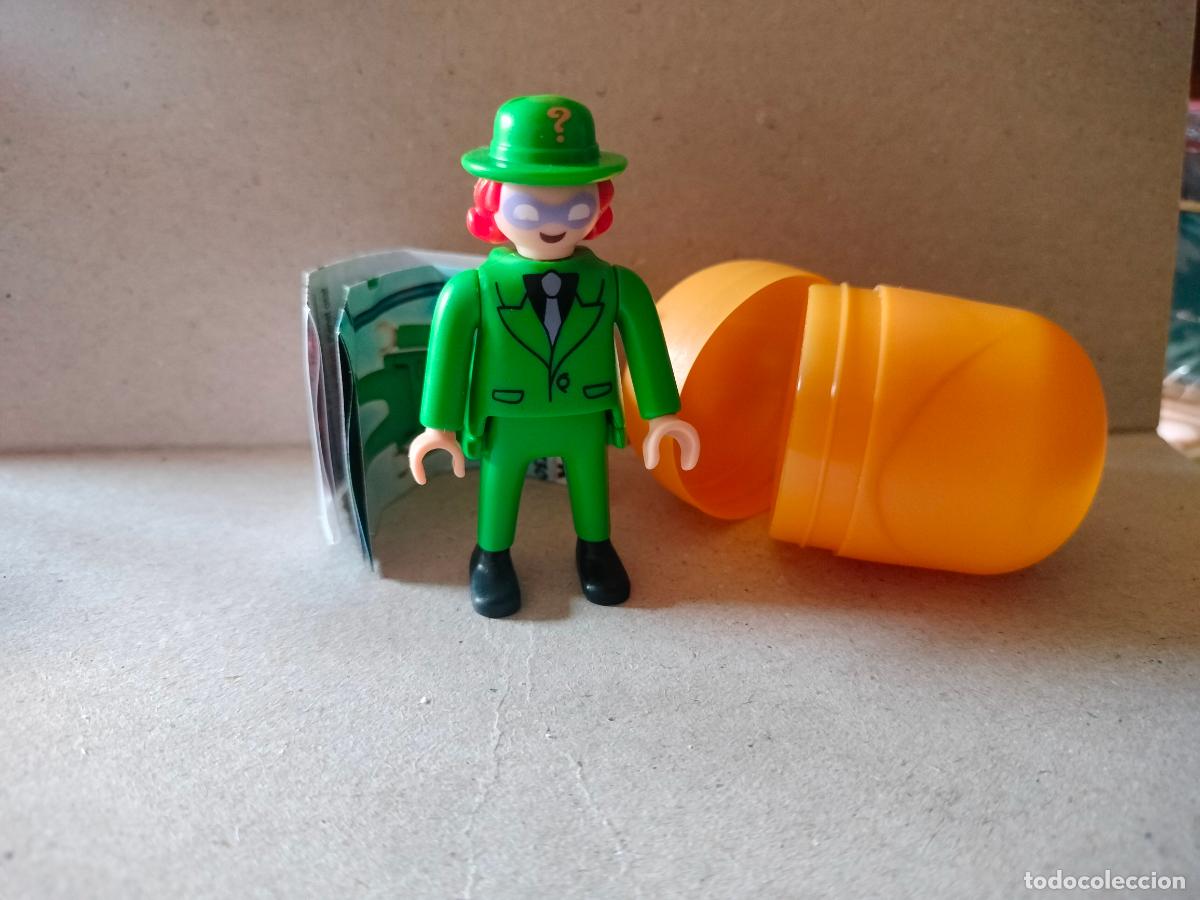 Playmobil: PLAYMOBIL ENIGMA RIDDLER KINDER SORPRESA SUPERHEROE VER FOTOS