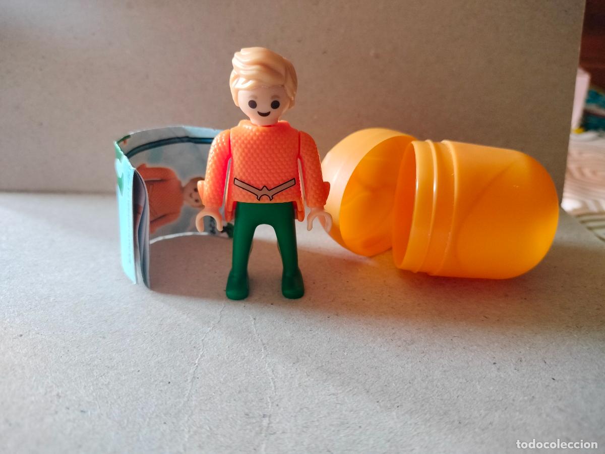Playmobil: PLAYMOBIL AQUAMAN KINDER SORPRESA SUPERHEROE VER FOTOS