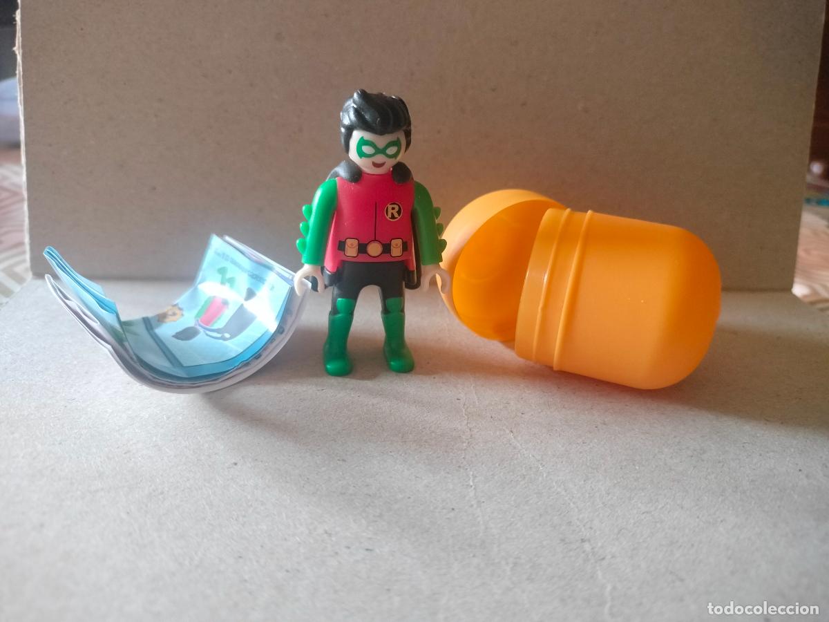 Playmobil: PLAYMOBIL ROBIN KINDER SORPRESA SUPERHEROE VER FOTOS