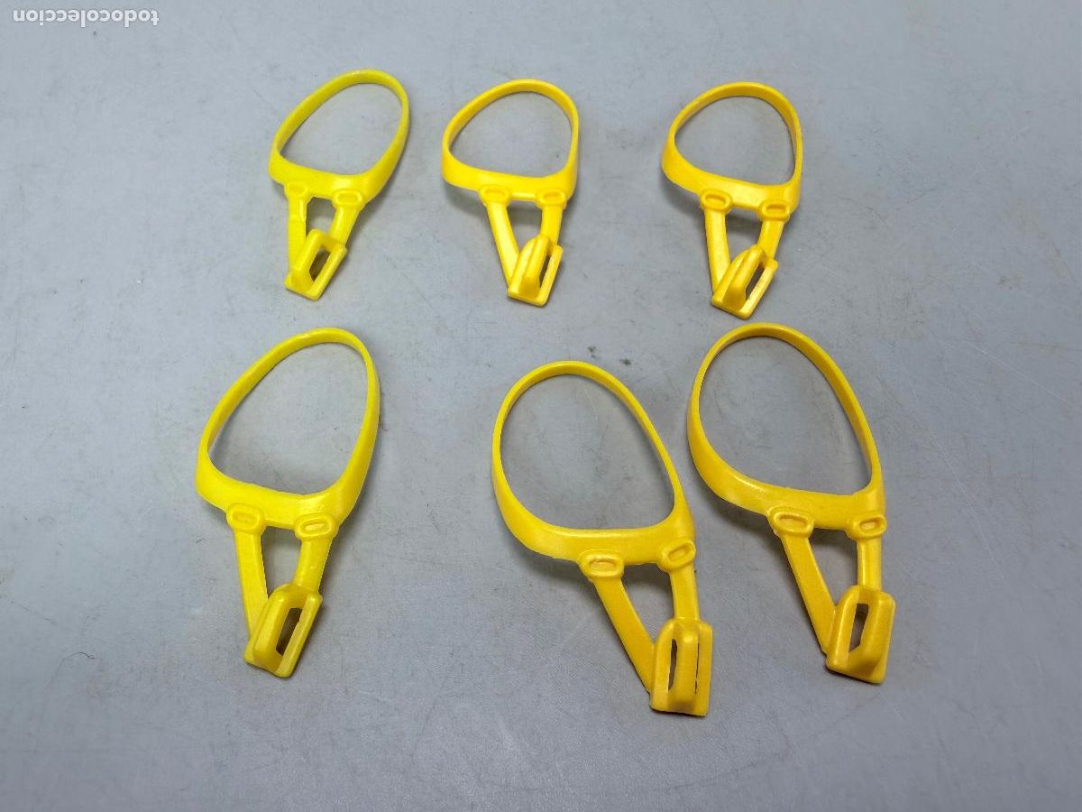 Playmobil: Playmobil lote cintur&oacute;n porta sable amarillo figura con barriga