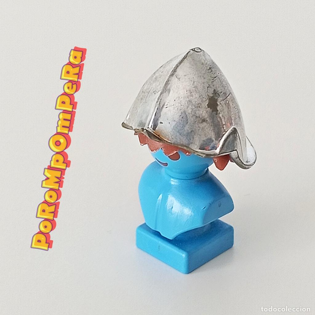 Playmobil: PLAYMOBIL CASCO CROMADO GUARDIA NUREMBURG 1&ordf; &Eacute;POCA 3169 3291 3380 3409 344X 3450 3482 A&Ntilde;OS 70 i1