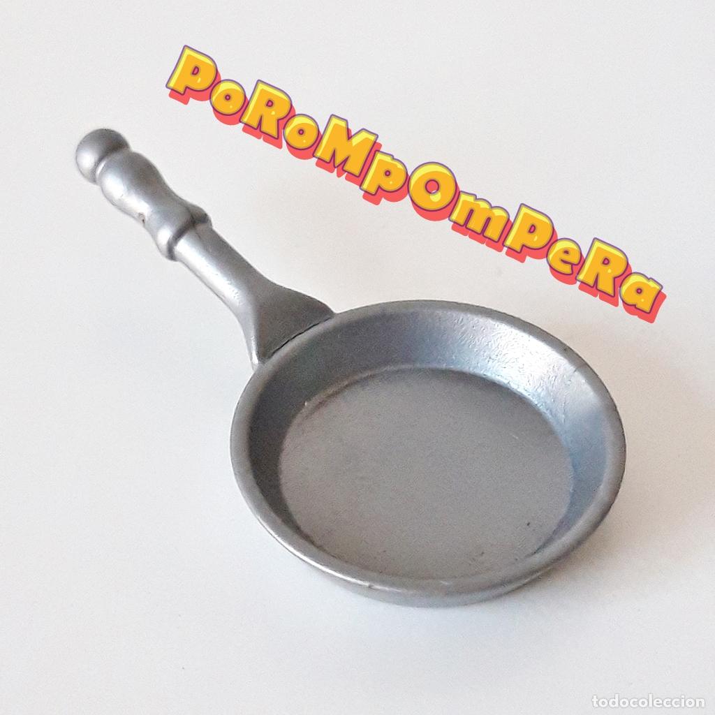 Playmobil: PLAYMOBIL SARTEN PLATEADA COCINA RESTATURANTE BAR - DIFERENTES SET/S N7