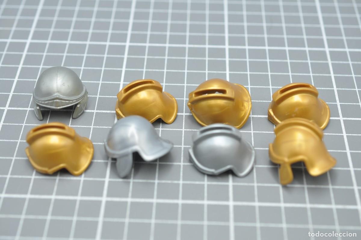 Playmobil: WSK060 Playmobil, 8 cascos romanos con defectos