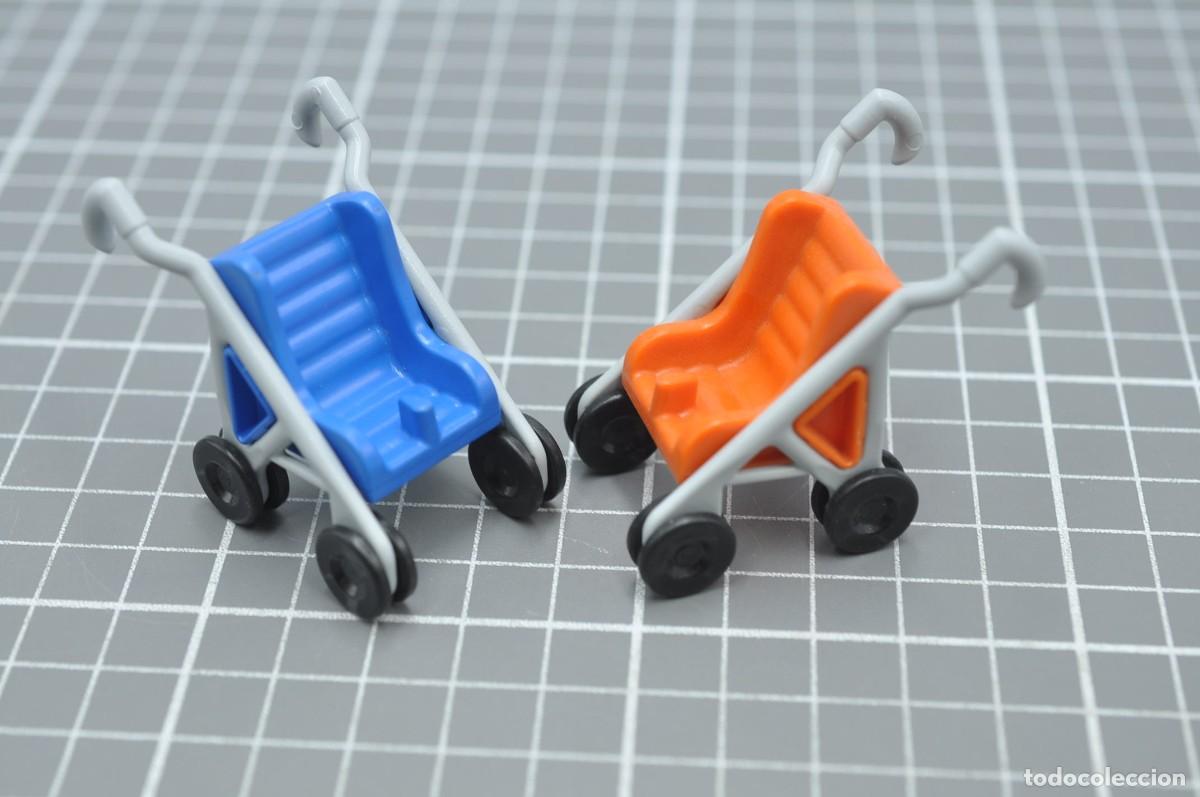 Playmobil: WSK059 Playmobil, 2 carritos bebe