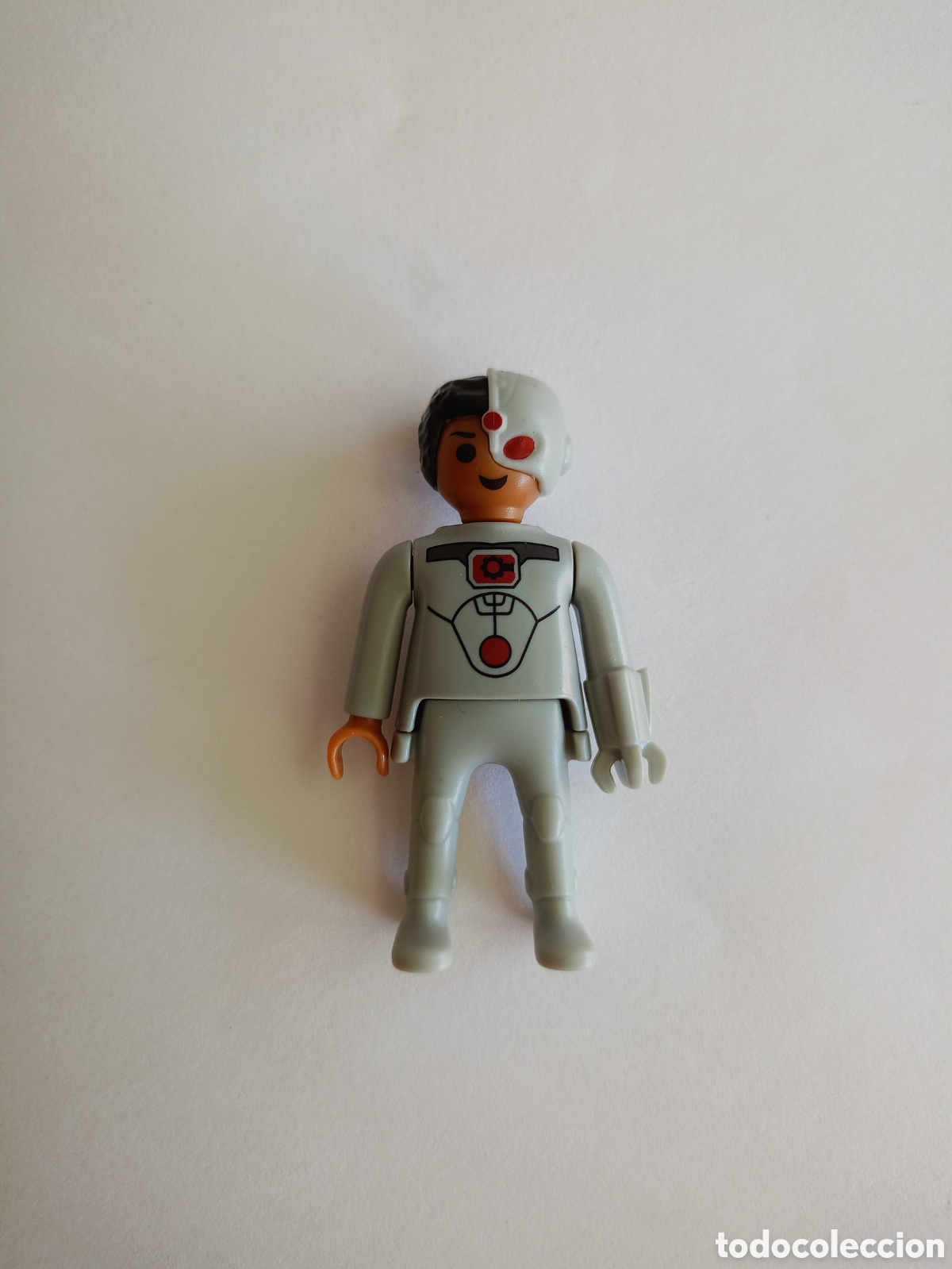 Playmobil: FIGURA KINDER PLAYMOBIL DC COMICS CYBORG