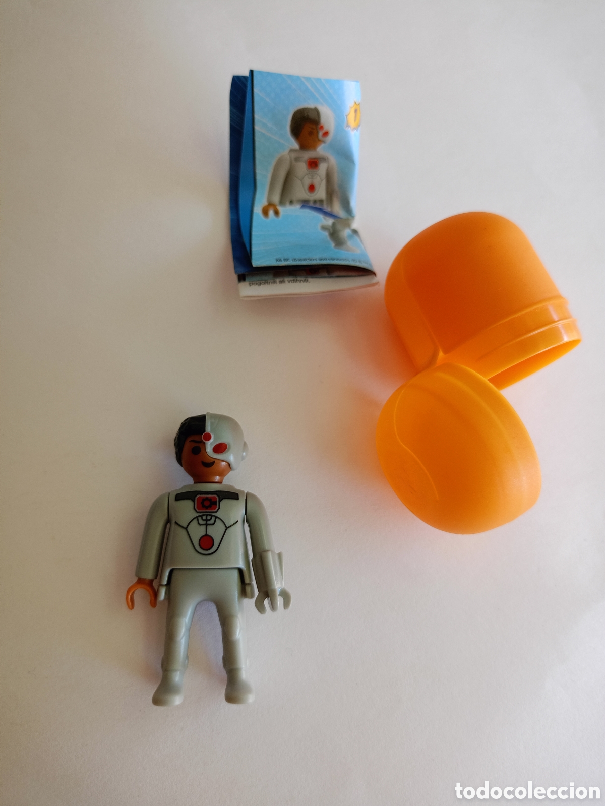 Playmobil: FIGURA KINDER PLAYMOBIL DC COMICS CYBORG