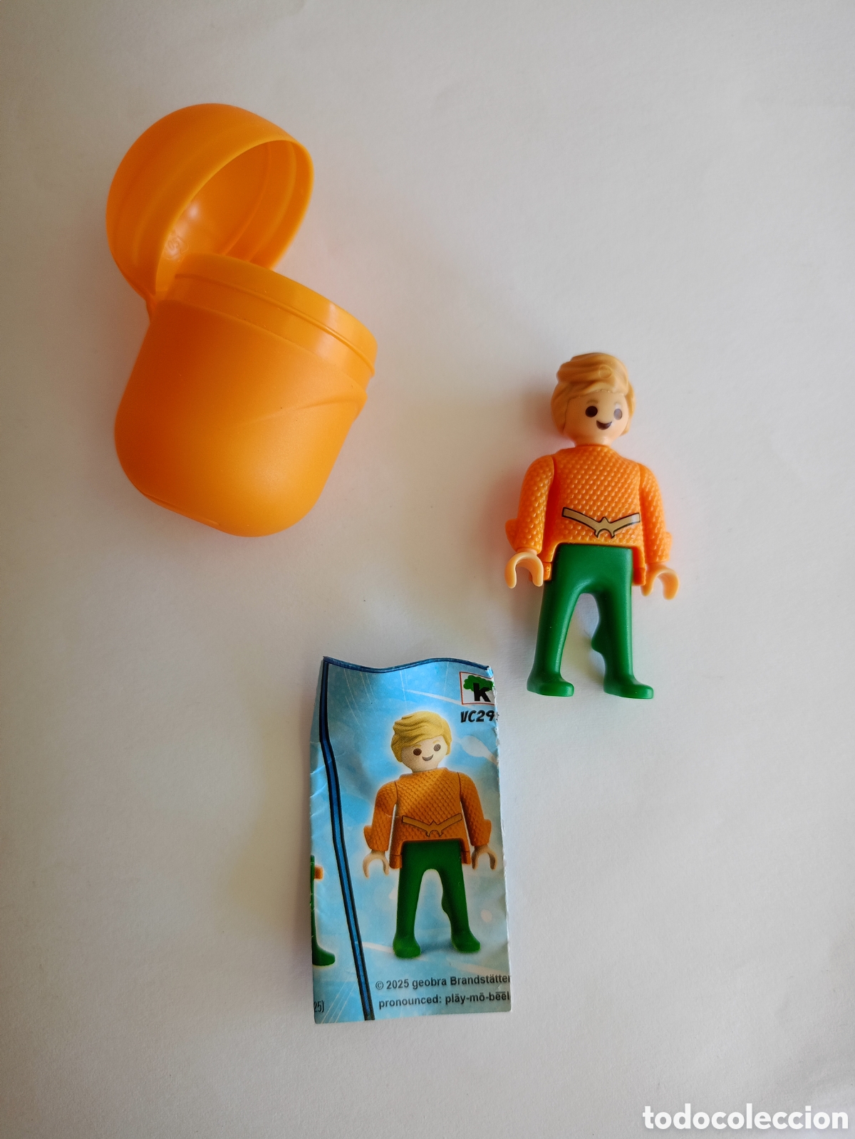 Playmobil: Kinder Sorpresa Playmobil DC Aquaman VC295 con instrucciones