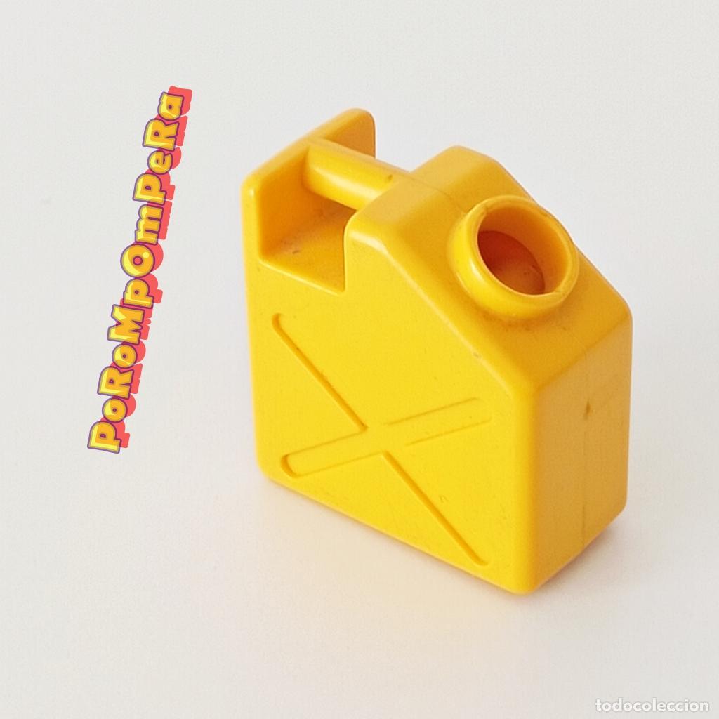 Playmobil: PLAYMOBIL PIEZA BID&Oacute;N AMARILLO GASOLINA LATA ACEITE - SET/S POR DETERMINAR i6