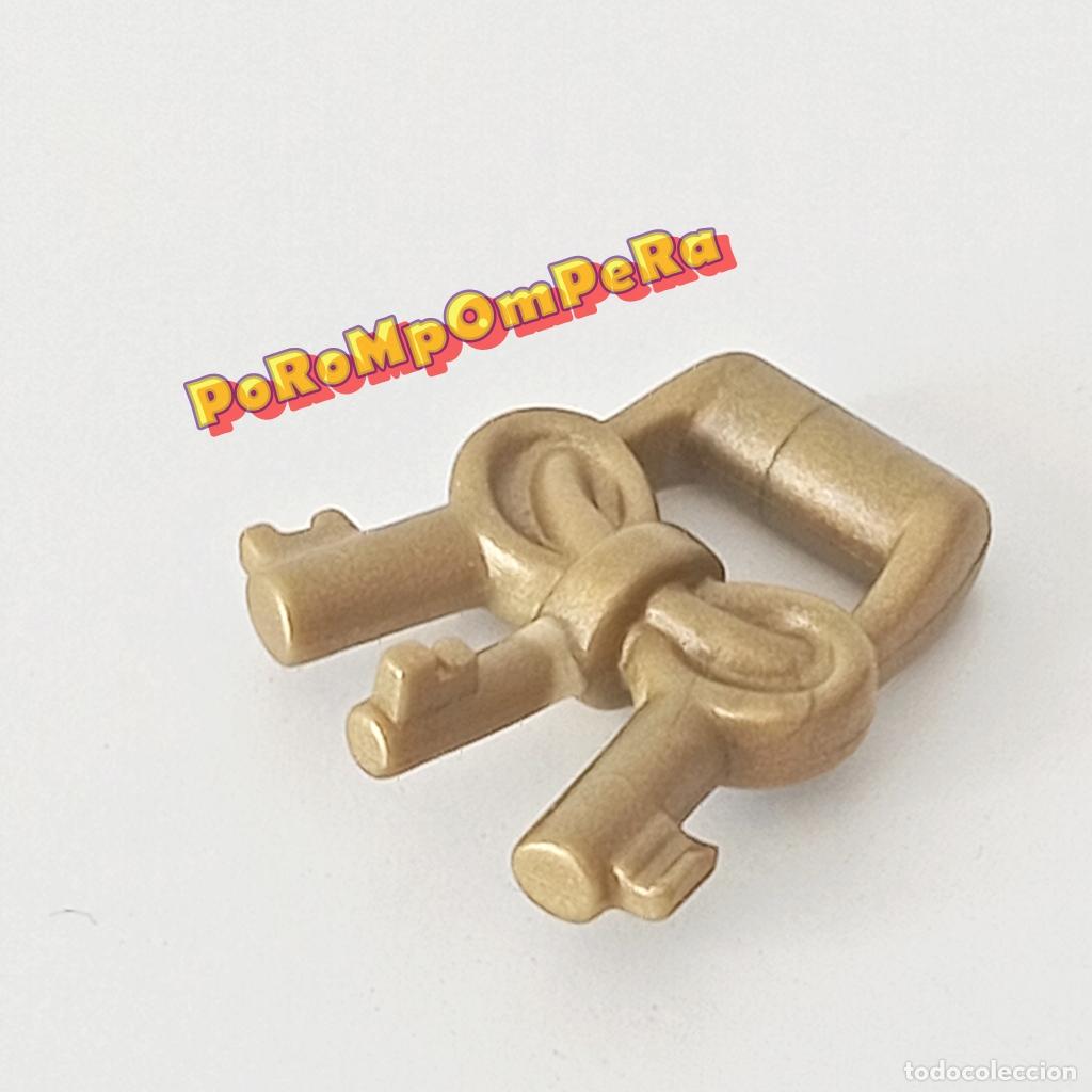 Playmobil: PLAYMOBIL MANOJO DE LLAVES DORADO CLARO - DIFERENTES SETS i6
