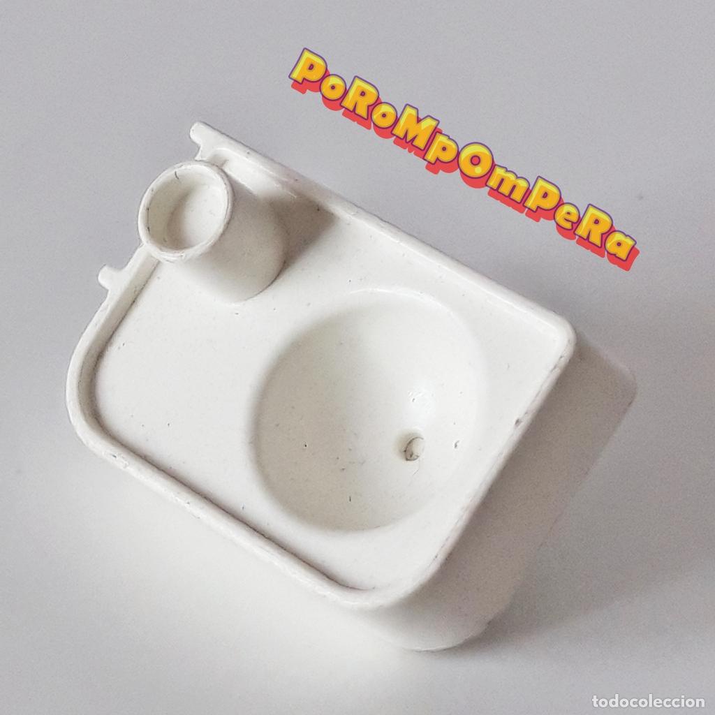 Playmobil: PLAYMOBIL PILA BLANCA ENJUAGE BUCAL CL&Iacute;NICA DENTAL 3762 3927 6662 7778 LAVABO DENTISTA R3