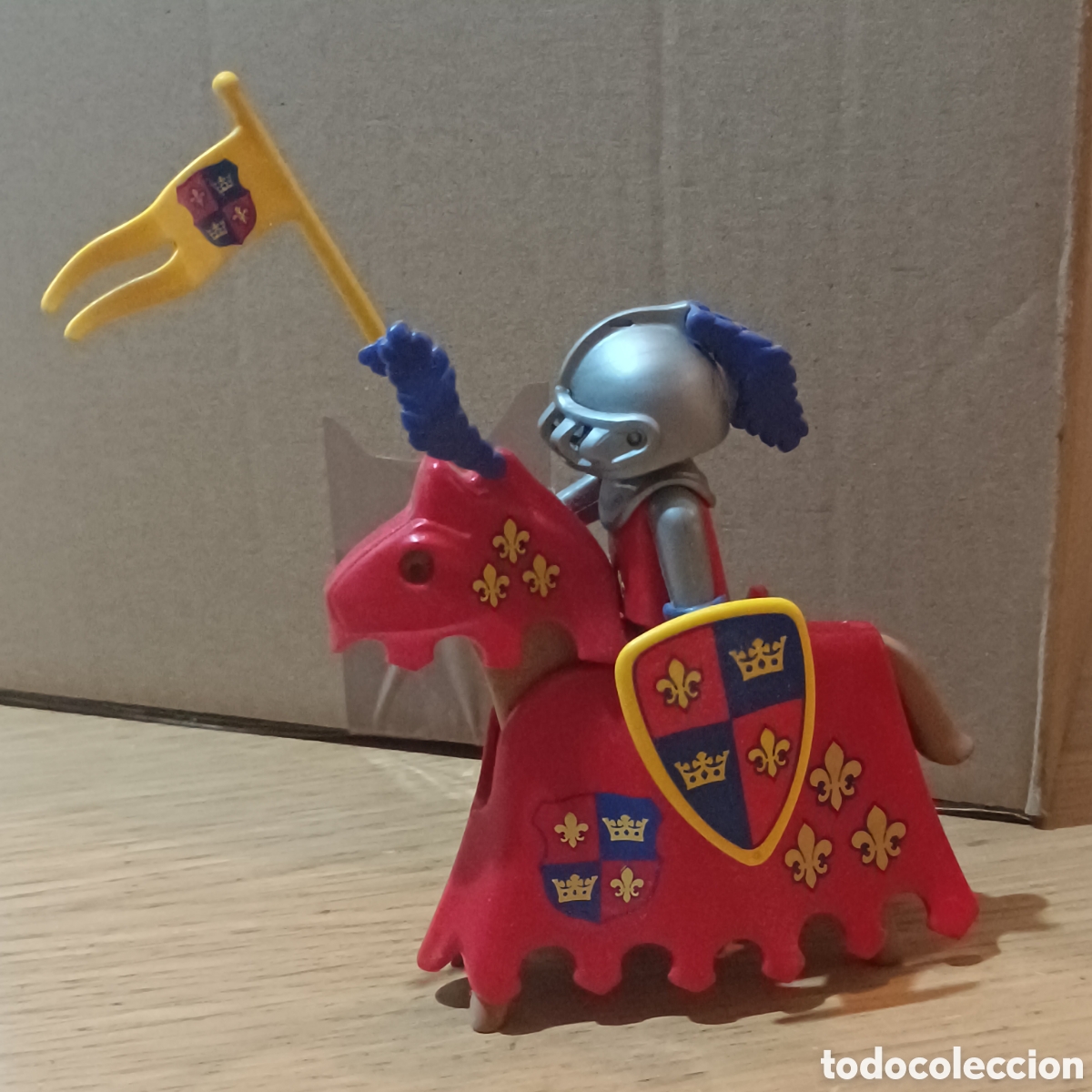 Playmobil: Playmobil 3652 Caballero Medieval Flor De Lys Justa Torneo