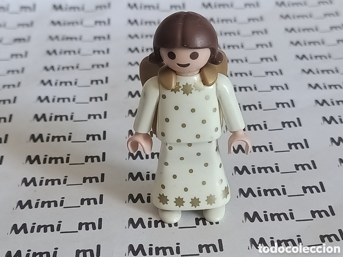 Playmobil: Playmobil figura ni&ntilde;a &aacute;ngel Navidad Bel&eacute;n