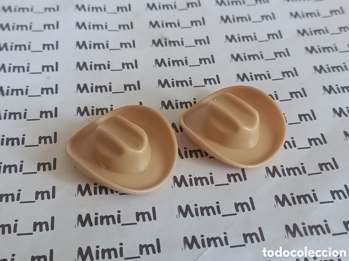 Playmobil: Playmobil 2 sombreros ala ancha vaquero oeste sheriff western gorros