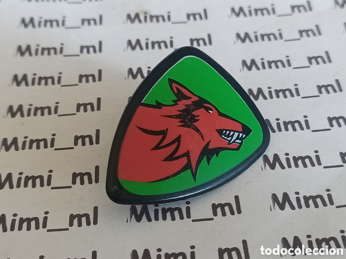 Playmobil: Playmobil escudo medieval lobo rojo